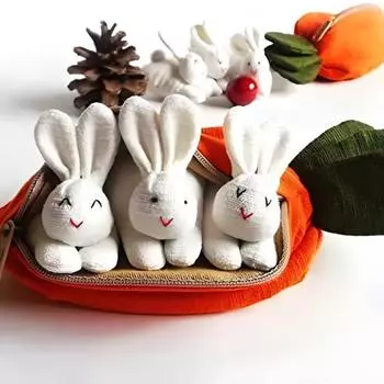 Набор для венка с попоной и ушками пасхального кролика, насадка для венка пасхального кролика H