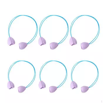 Набор для вязания крючком Crafty с эргономичными крючками и аксессуарами фиолетовый