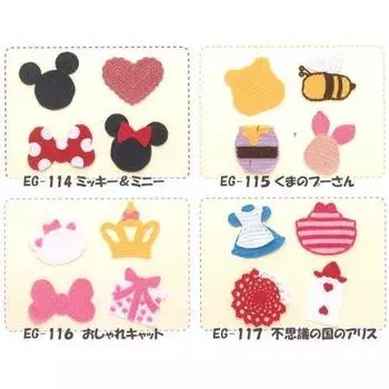 Набор для вязания крючком Olympus Silk Disney Подставка под стакан Алиса в стране чудес EG-117