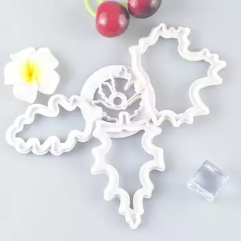 Набор для вырезания осенних листьев. Набор для вырезания кленовых листьев. Моющаяся форма для вырезания рождественских листьев. Набор для вырезания осенних листьев.