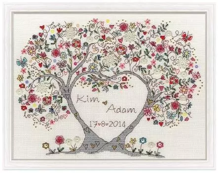 Набор для вышивки крестом Bothy Threads Love Blossoms XKA4 [Товар]