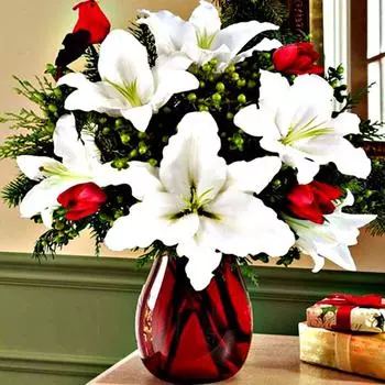 Набор для вышивки крестом DIY Алмазная вышивка Лилия Алмазная картина Мозаика Домашний декор 30X30CM