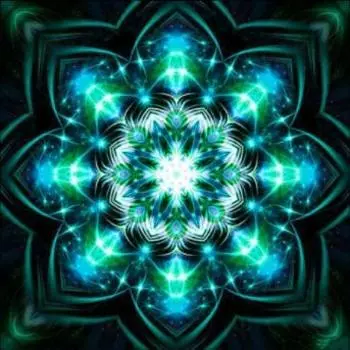 Набор для вышивки крестом «Мандала» из бисера и алмазов 5D 3D Мандала Арт. (зеленая спекуляция)