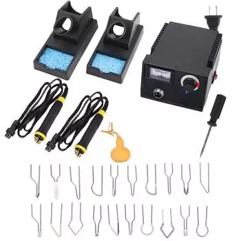 Набор для выжигания по дереву, инструмент с регулируемой температурой, доска для пирографии, тыква, рисовая бумага, паяльник(Приз US PLUG 110V