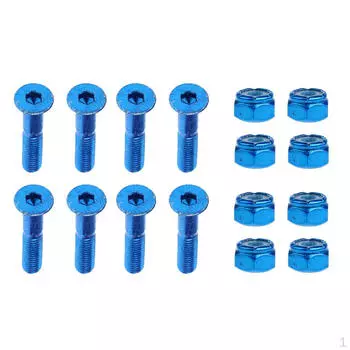 Набор для замены оборудования для скейтборда — 8 предметов красный