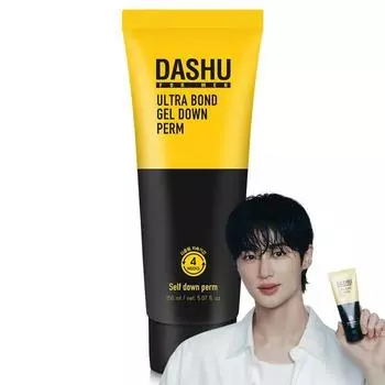 Набор для завивки волос Dashu for Men Ultra Bond Gel Down Perm для гладкости волос, 150 мл, 1 шт.