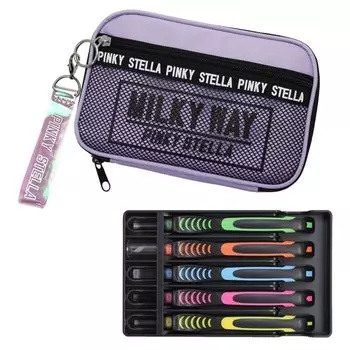 Набор долот для начальной школы Пинки с защитой для девочек, Стелла, Лаванда, Йошихару, гарда, сталь, для правой руки