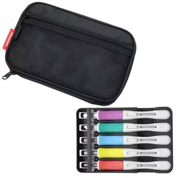 Набор долот для начальной школы Sakura Grip Chisel S с защитой для мальчиков, защитой, движением, для правой руки