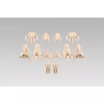 Набор дополнительных деталей BANDAI 30MS, 5 шт. (Тяжелая броня)