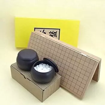 Набор досок для игры в го с оригинальным нэцкэ Shin Katsura 7 Набор досок для игры в го Go Go Go Sho No. (19-позиционная доска/P-камень)