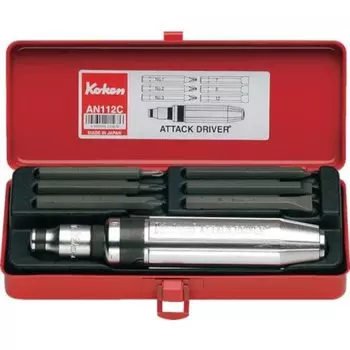 Набор драйверов Koken Attack из 8 предметов AN112C 8 шт. 1/2(12.7mm)КВ.