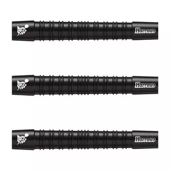 Набор дротиков-бочек Harrows SUPERGRIP BLACK EDITION 2BA 20 г