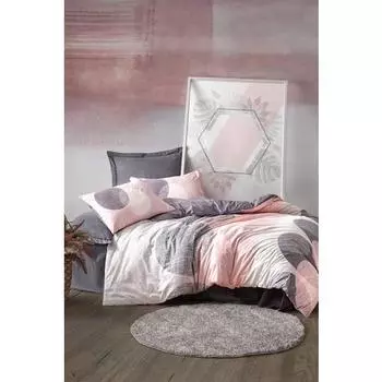 Набор двойных пододеяльников Cotton Box Ranforce - Leron Grey