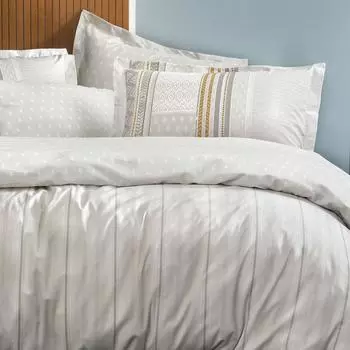 Набор двойных пододеяльников Pamena Ranforce - серый