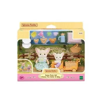 Набор фигурок для пикника Sylvanian Family Desert Fox 5698, 1 комплект, популярные корейские игрушки