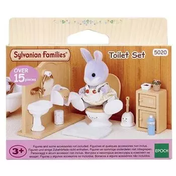 Набор фигурок для ванной комнаты Sylvanian Family 5020, 1 комплект, популярные корейские игрушки