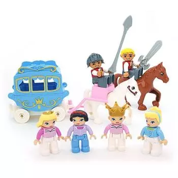 Набор фигурок Pi Lego Duple Princess Nori, разноцветные