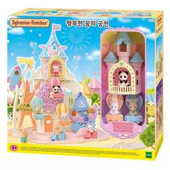 Набор фигурок Sylvanian Family Happy Dream Palace, 1 предмет, популярные корейские игрушки