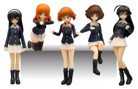 Набор фигурок в куртке Panzer Angler Team Panzer от Platts Girls 1/35 и (5 кусков)