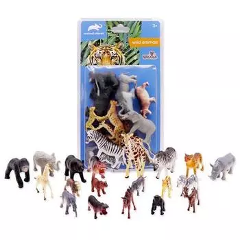 Набор фигурок животных Animal Planet в блистере, 19 предметов, 1 набор, популярные игрушки в Корее