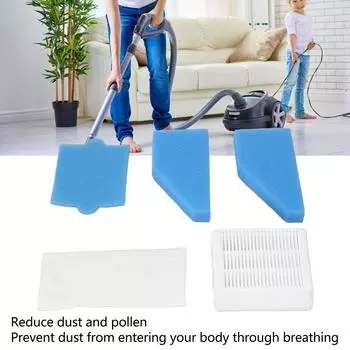 Набор фильтров из 5 шт. для Thomas 787241, сменные аксессуары для фильтров пылесоса