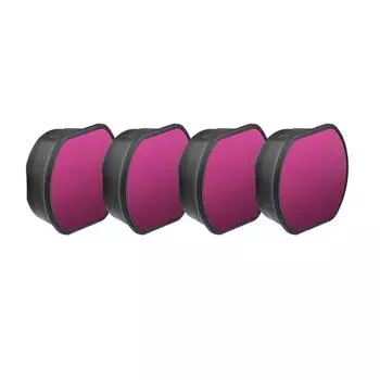 Набор фильтров ND для FPV, совместимый с дроном D-JI FPV Фильтр ND8, Фильтр ND16, Фильтр ND32, ND64, набор из 4 шт.