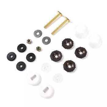 Набор фланцевых колец для унитаза с болтами, уплотнительной резиной, установочный фланец для унитаза для герметичной установки в ванной комнате A