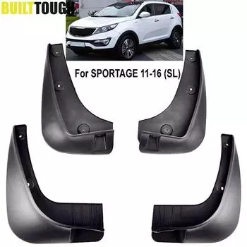 Набор формованных автомобильных брызговиков для Kia Sportage SL 2011-2016, база LE EX, брызговики, брызговики, крыло, Стайлинг