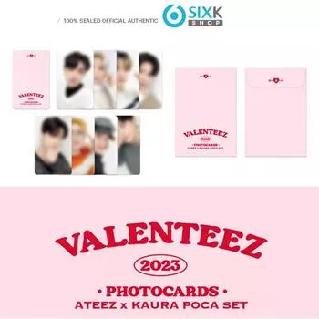 НАБОР ФОТОКАРТ ATEEZ 2023 VALENTEEZ 1SET