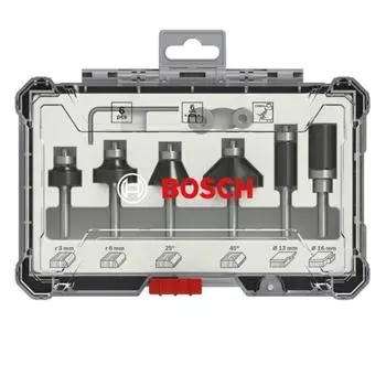 Набор фрез Bosch 6мм 6шт.