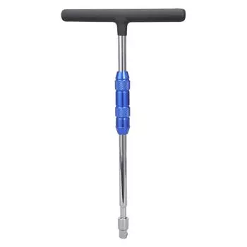 Набор гаечных ключей с Т-образной рукояткой и быстросменной головкой, Т-образный торцевой ключ, включает адаптер с 1/4 дюйма на 3/8 дюйма для мотоциклетных инструментов и аксессуаров