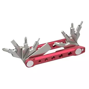 Набор гаечных ключей Ulanzi Driver Wrench 9 в 1, складной, цельнометаллический, высокой твердости, портативный инструмент для ремонта, легкий, удобный для переноски, камера/штатив CM029