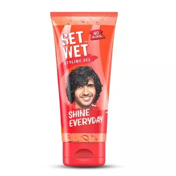Набор Гель для мокрой укладки волос для мужчин - Shine Everyday | Легкая фиксация, сильный блеск | Без спирта, без сульфатов 50ml