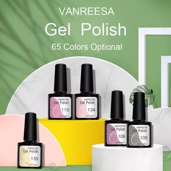 Набор гелей для ногтей VANREESA, 111 цветов - включает гель-лак для ногтей, УФ-светодиодный полуперманентный лак для длительного гель-лака для дизайна ногтей, маникюра