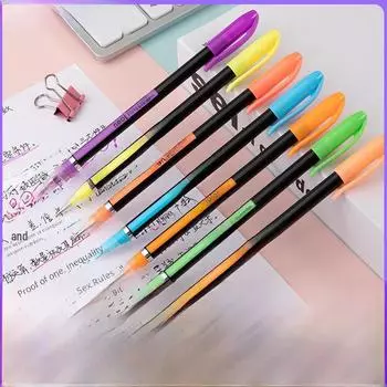 Набор гелевых ручек 12 и 48 цветов: Флэш, кружево, контур, справочник, ручки-кривые и мини-маркеры 1.0mm Nib