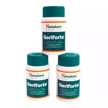 Набор Герифорте (3 х 100 таб), Geriforte Set, Himalaya