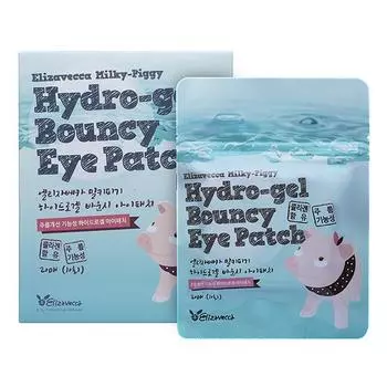 Набор гидрогелевых патчей для кожи вокруг глаз,Elizavecca Milky-Piggy Hydro-gel Bouncy Eye Patch