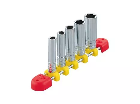 Набор глубоких торцевых головок Kyoto Machinery Tools 5 шт. TB2L05 (КТК) 6.3mm (1/4 дюйма)