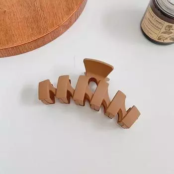 Набор головных уборов Новая женская мода Зажим-краб Кофе Черный Акриловый Большой Зажим для волос Корейский Для девушки Зажим Заколка Аксессуары для волос