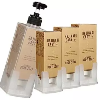 Набор HAJIMARI, шампунь, кондиционер, мыло для тела на ваш выбор, впервые ограниченный выпуск с 3 EASY+ [HAJIMARI EASY+] из 3 предметов (Мыло для тела 3,