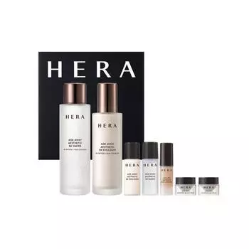 Набор Hera Age Away Esthetic из 2 предметов (вода 150мл + эмульсия 120мл), Корейская косметика