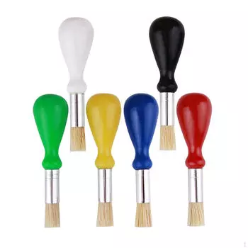 Набор художественных кистей для масляной и акриловой живописи с короткими ручками 4pcs Paint Brushes
