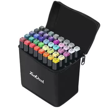 Набор художественных маркеров 12/24/30 цветов, двуглавая ручка для эскизов художника для граффити, эскиз, офисные наборы Studen 12colors