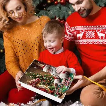 Набор игральных костей DND Адвент-календарь 2024 24-дневный обратный отсчет до Рождества Набор акриловых многогранных игральных костей для геймеров Ролевые игры E