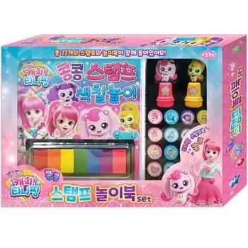 Набор игрушек Catch Tiniping Kong Kong Stamp, популярные корейские игрушки разных цветов