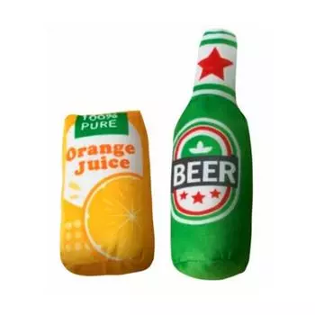 Набор игрушек для собак из сока и бутылочки, 2 шт., 1 шт., комплект B