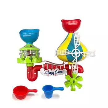 Набор игрушек для ванной Bathfun Castle, разные цвета, популярные корейские игрушки
