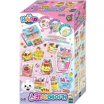 Набор игрушек для выпечки Half s Squishy Maker, разноцветные популярные корейские игрушки