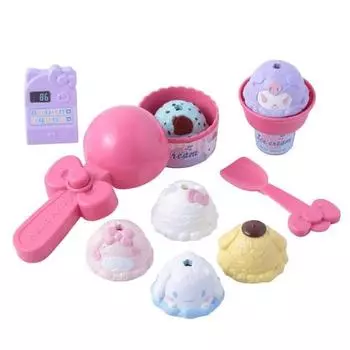 Набор игрушек Maruka Sanrio Characters с мороженым и едой для ролевых игр от 3 лет и старше 195917
