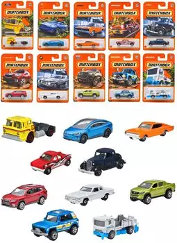 Набор игрушек Matchbox Basic Car [24 мини-машинки в коробке] [от 3 лет] 980D-30782
